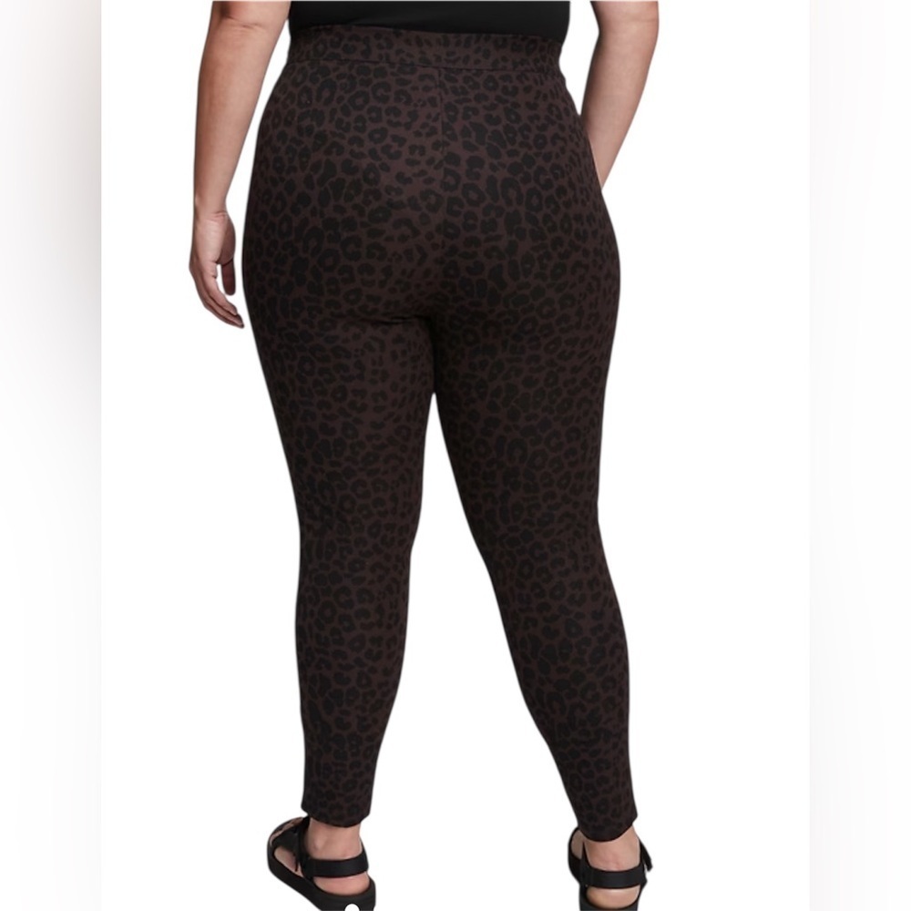 GAP High Rise Bi-Stretch Leopard Print Legging pants 16 - Picture 2 of 10